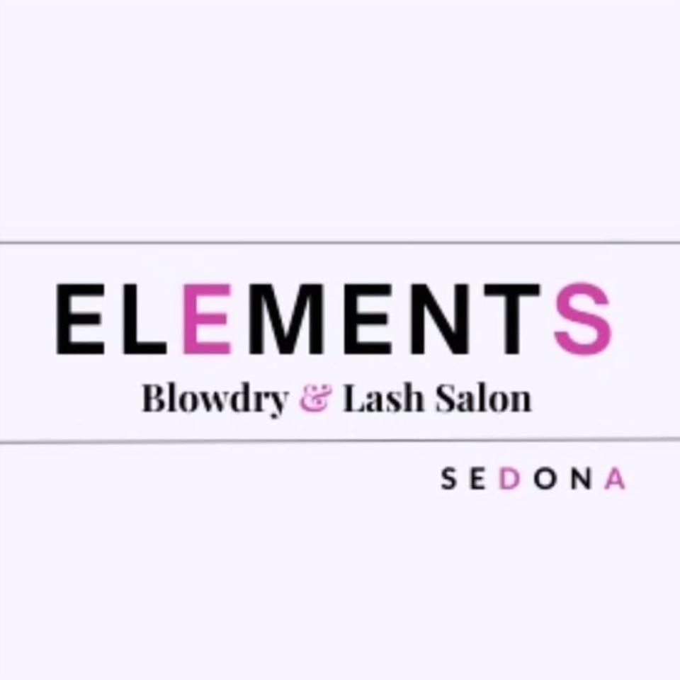Elements Blowdry & Lash Salon logo